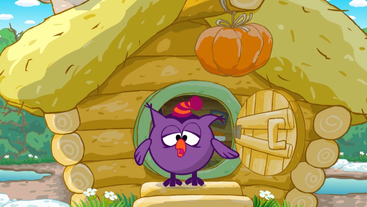 Смешарики Бараш комната смеха