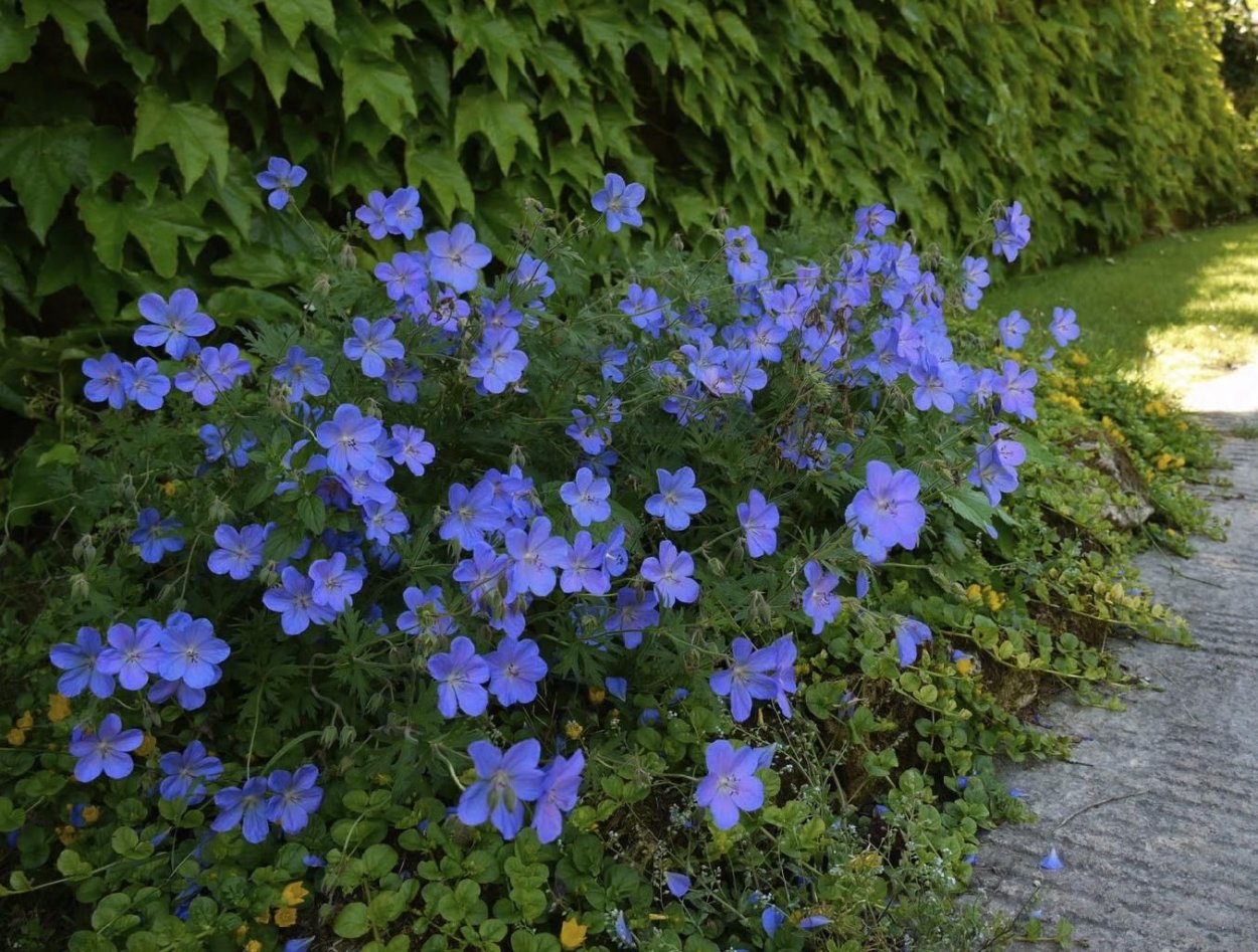 Герань гибридная 'Rozanne'