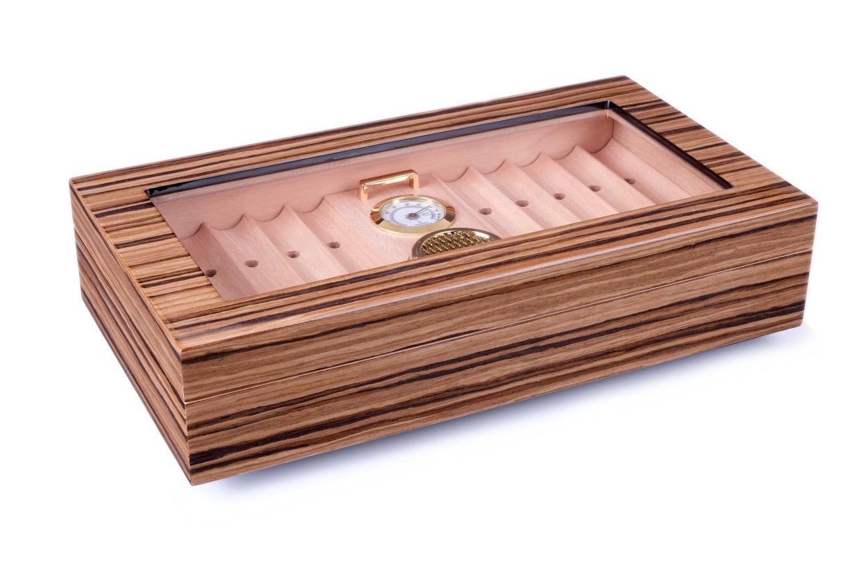 Хьюмидор Tom River со стеклом