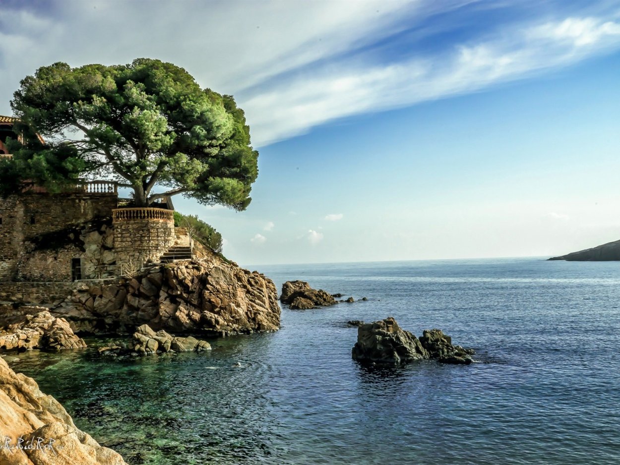 Природа на побережье Коста-бравы