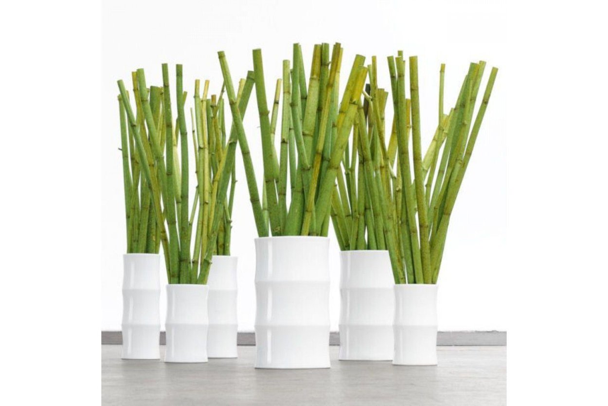 Ваза икеа для бамбука икеа