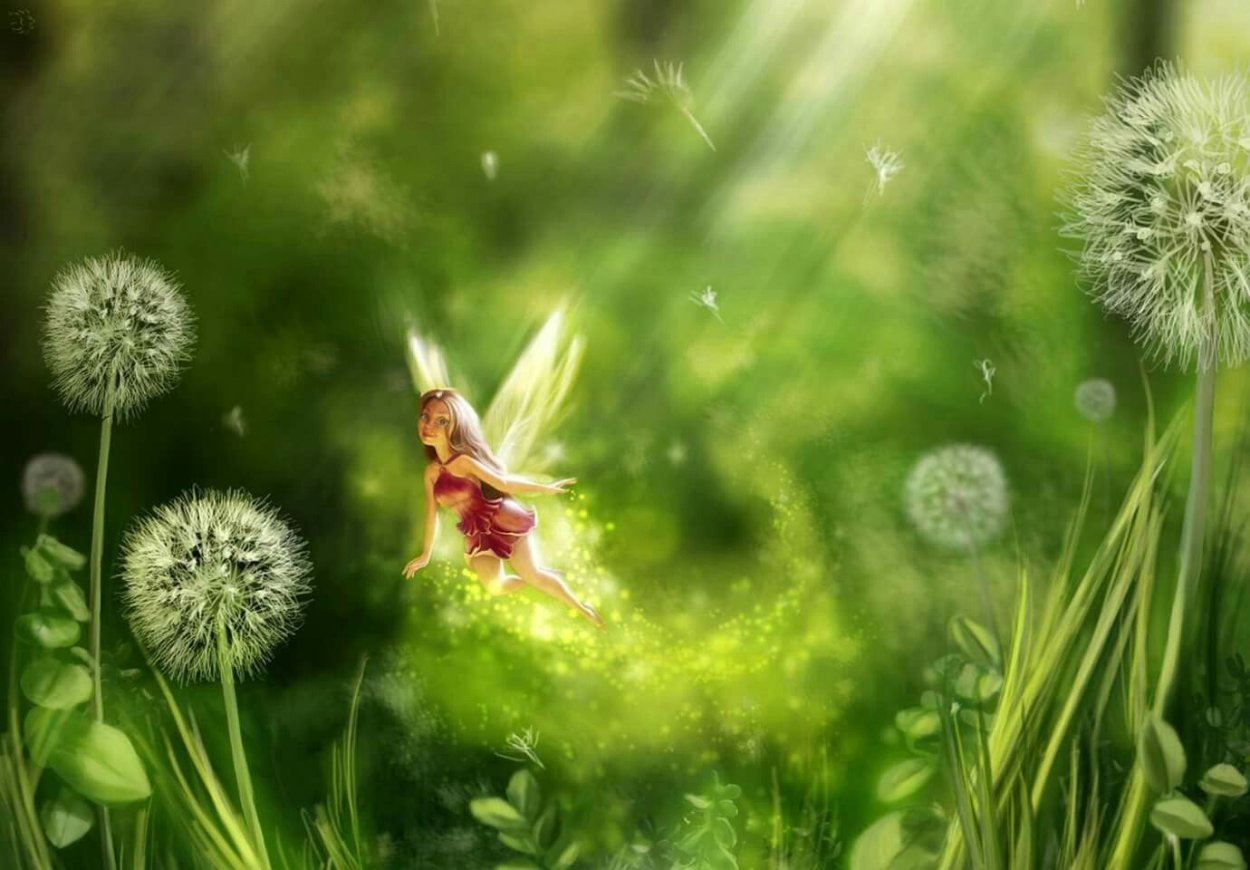 Сказочные цветы