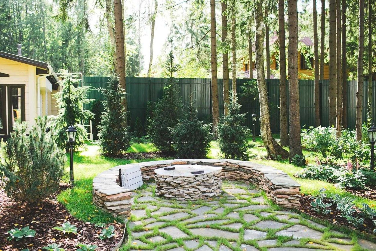 Сад ландшафтного дизайнера Новоглаголево