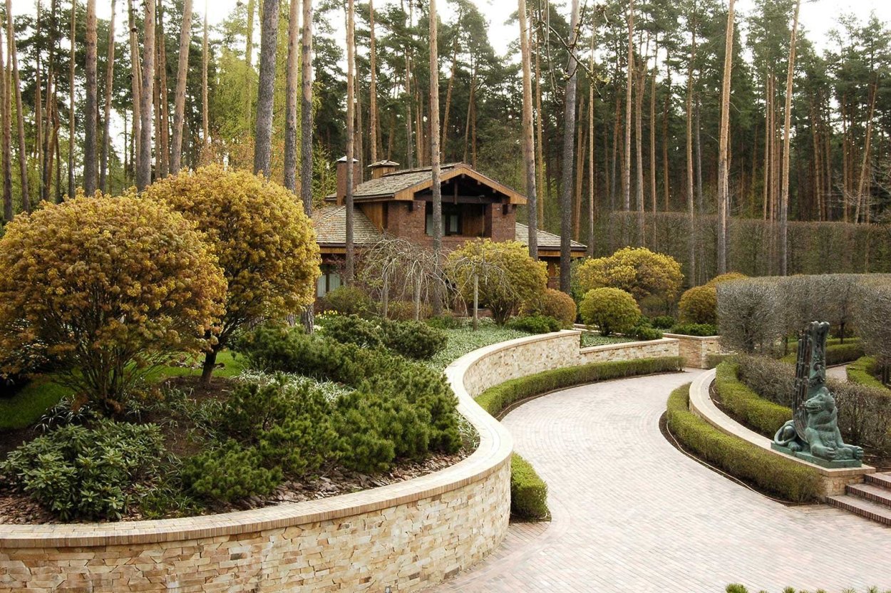 Территория сады Майендорф