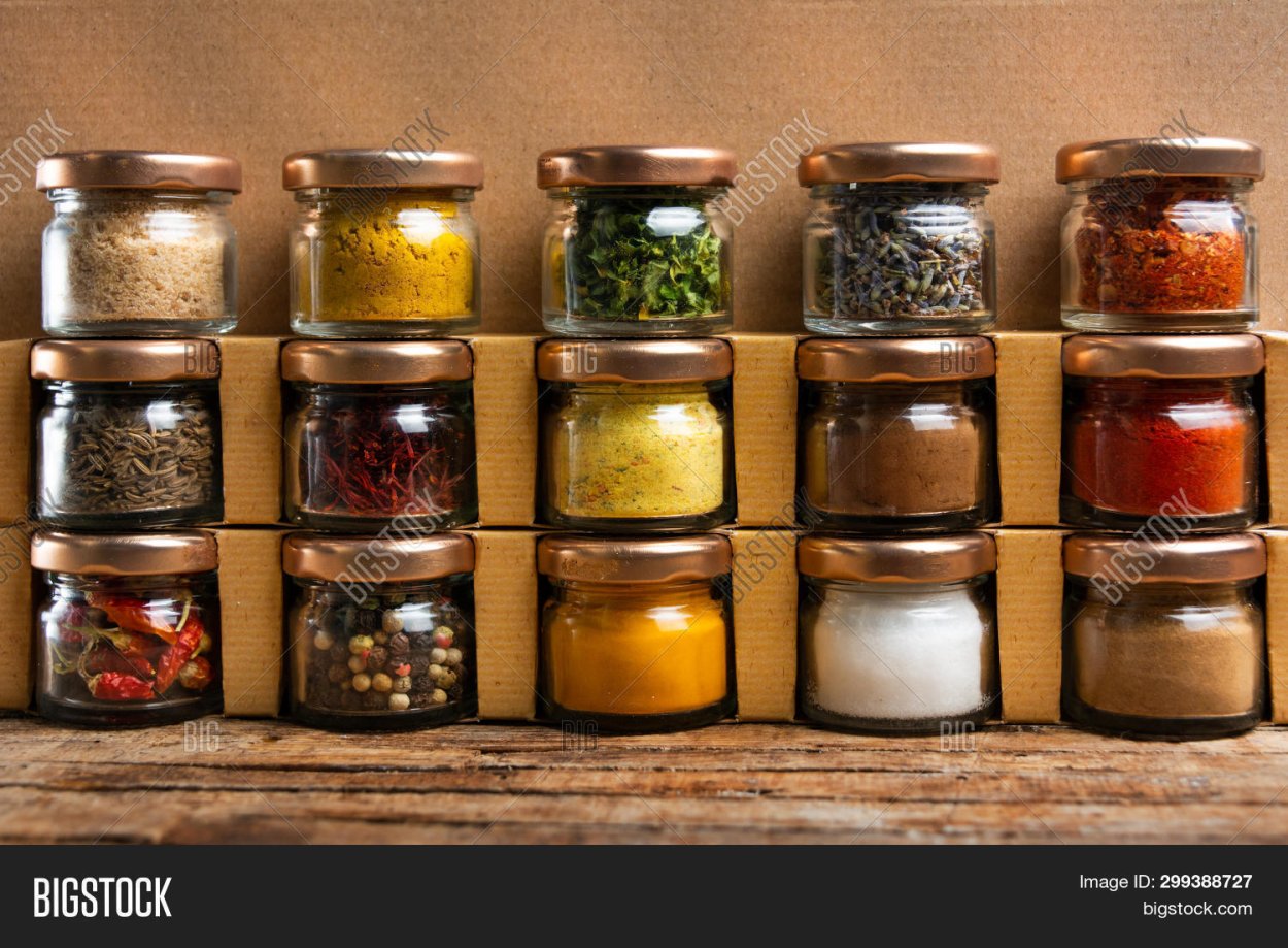 A collection Spices