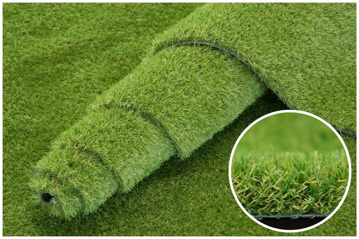 Искусственная трава ширина 1м