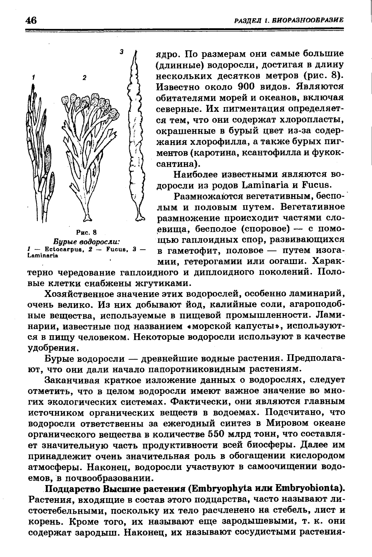 Пигменты бурых водорослей
