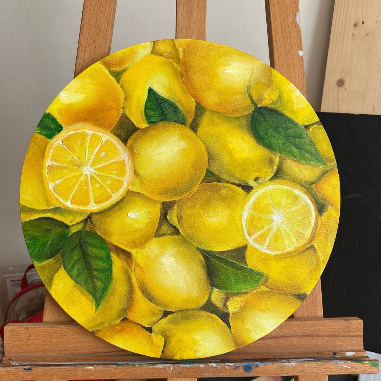 Лимоны акрилом