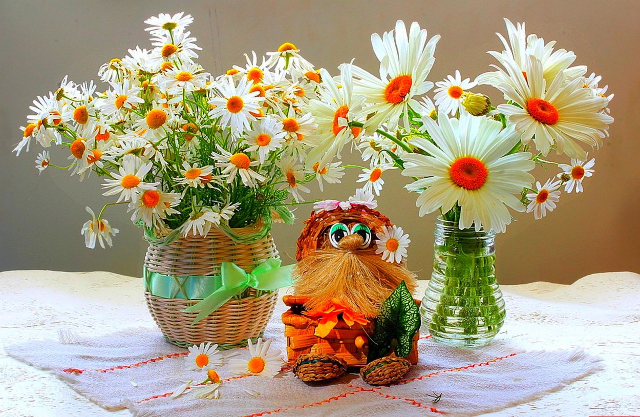 Букет ромашек для настроения