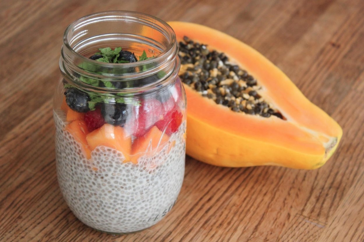 Плоды семян чиа