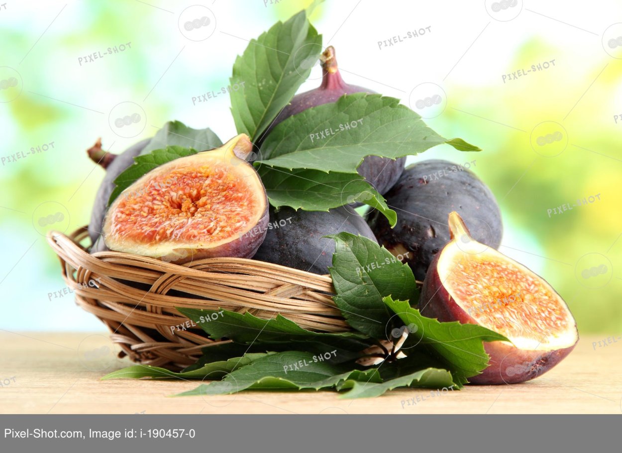 Инжир в корзинке фотосессия