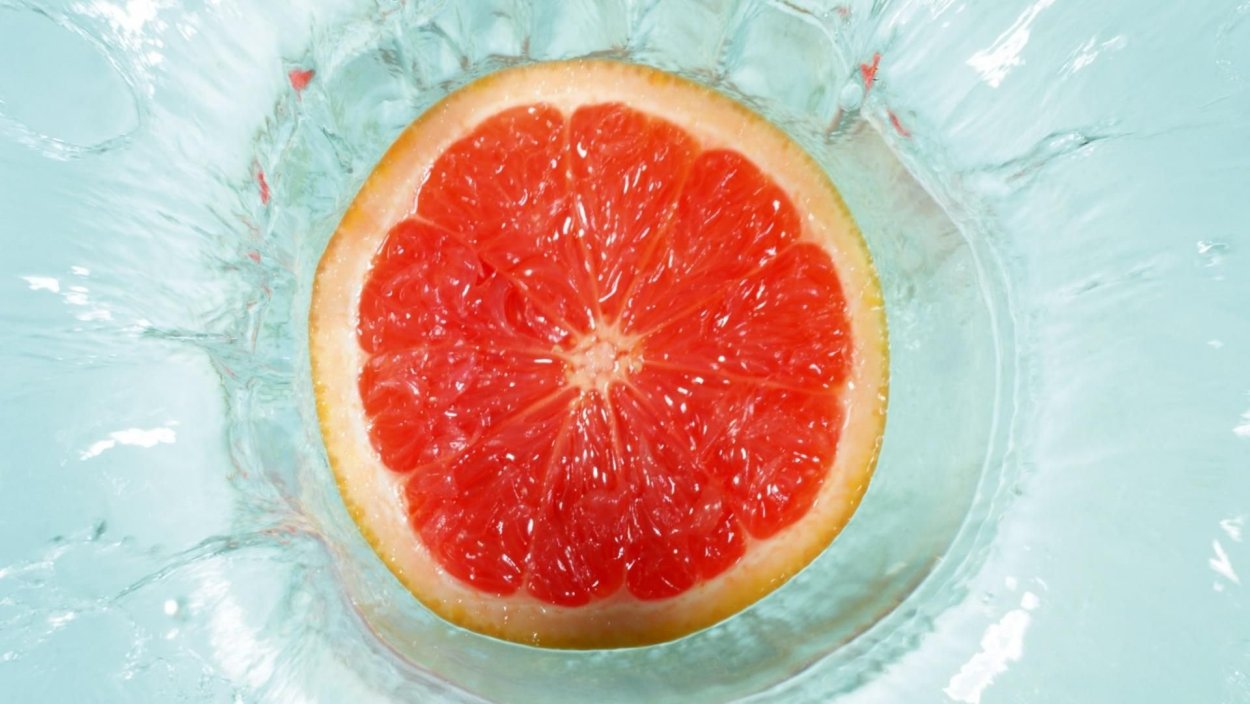 Сочный грейпфрут
