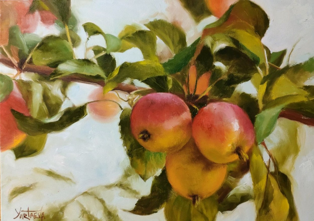 Яблоня и яблочко Загоскин