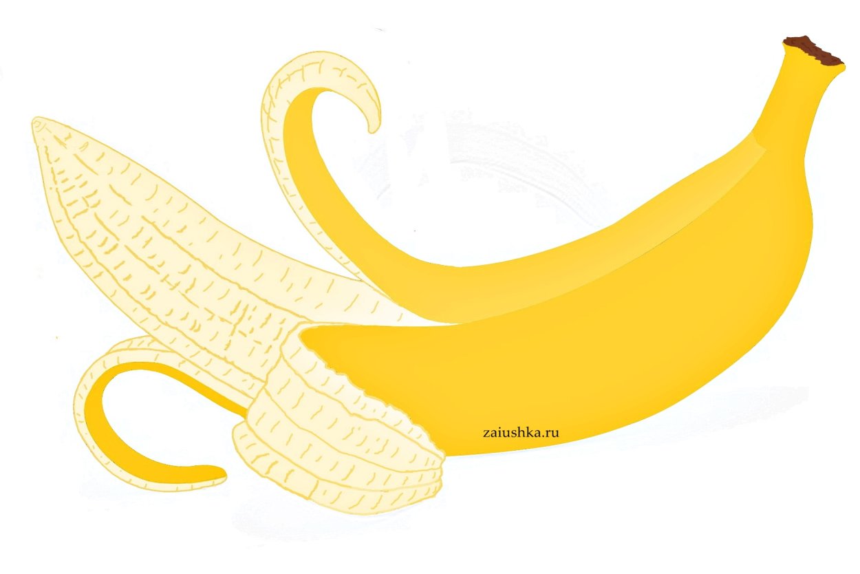 Буква б банан