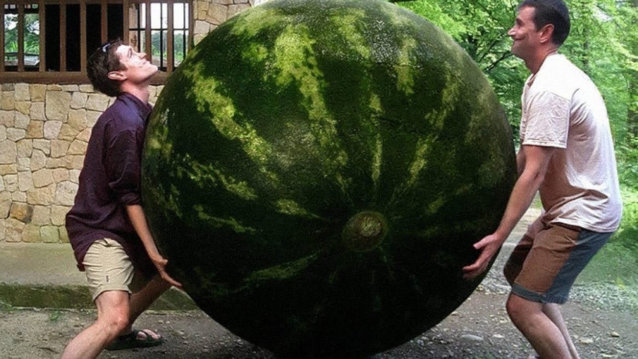 Самый большой Арбуз в мире Крис Кент