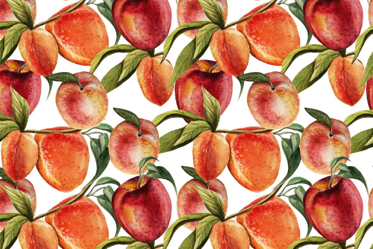 Персики фон
