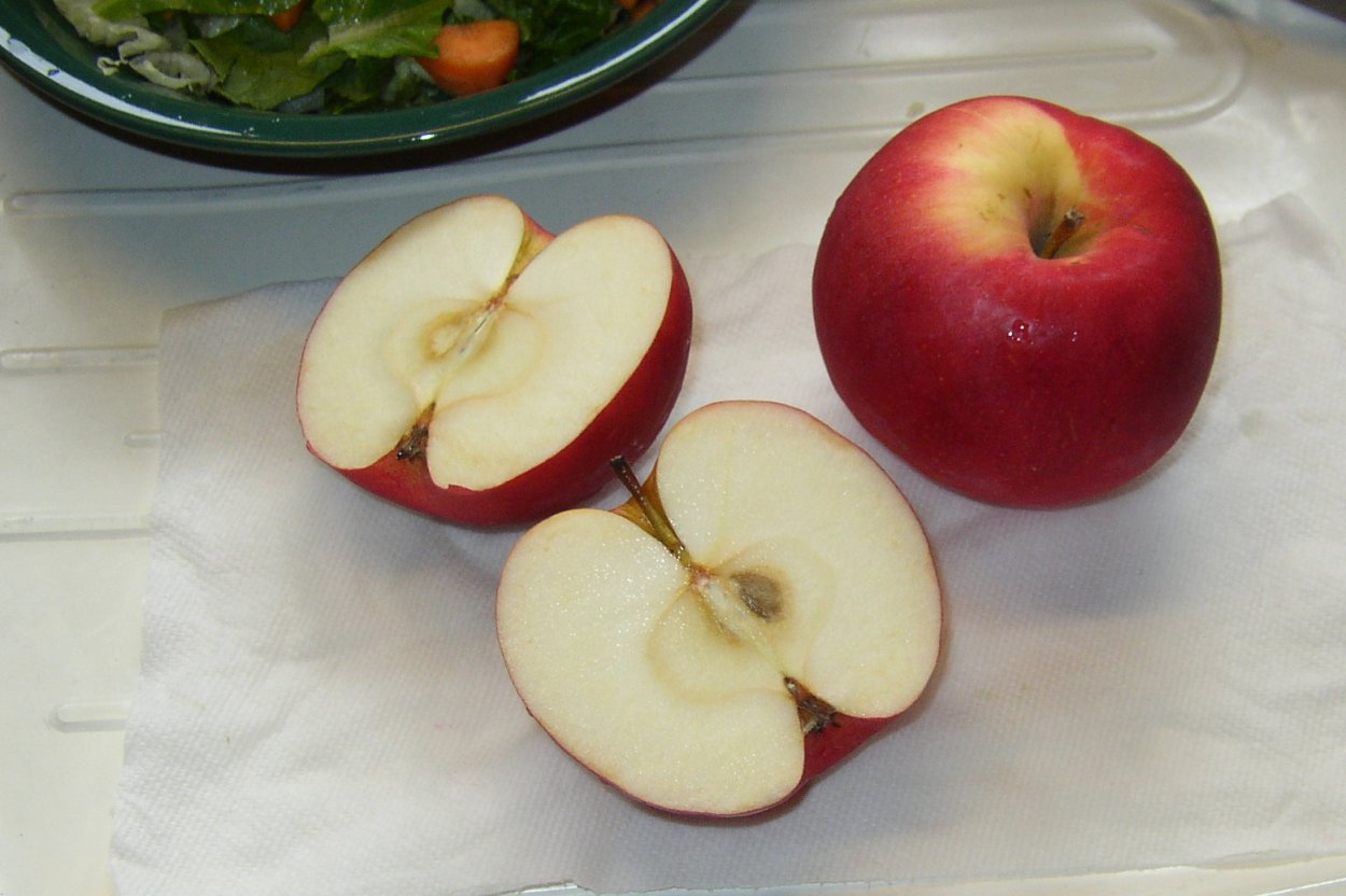 Сорт яблок с черными точками