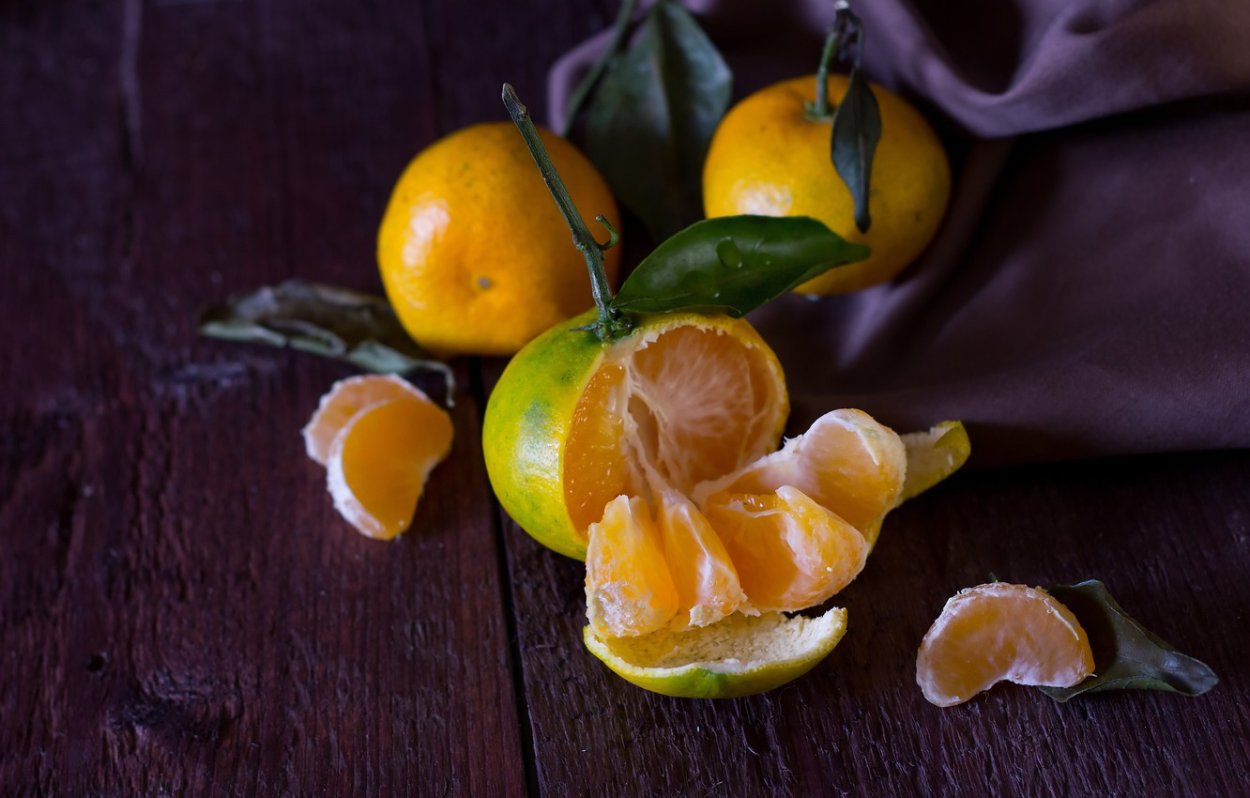 Неспелый мандарин