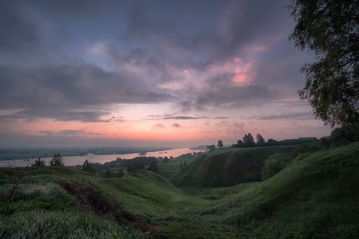 Река Ока Константиново Родина Есенина