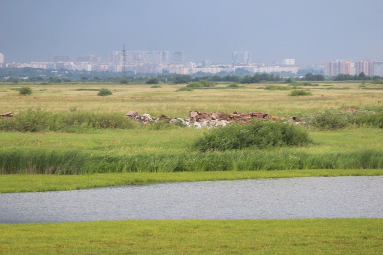 Река Ока в Рязани Дубрович