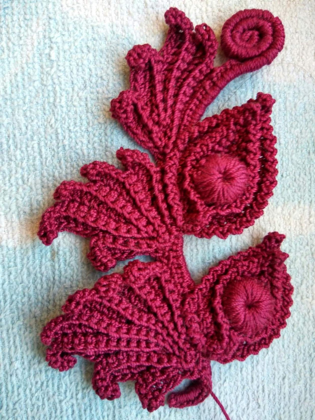 Ирландское кружево цветы