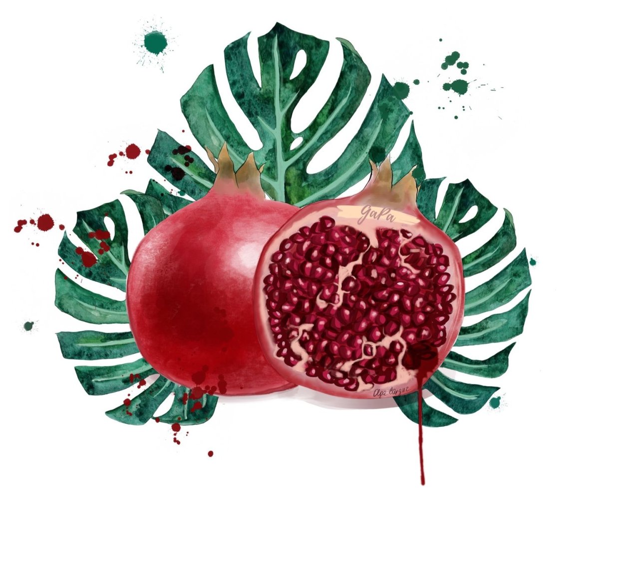 Гранат принт