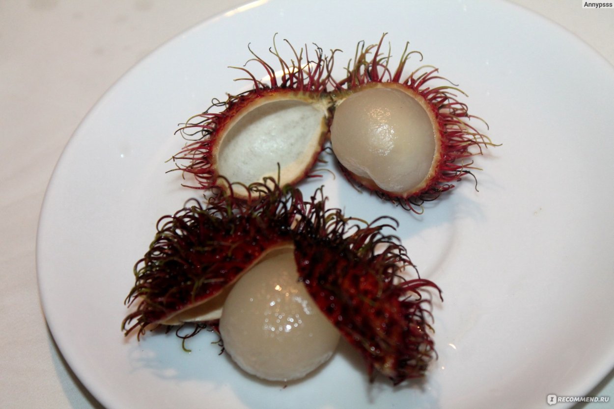 Фрукты Тайланда рамбутан