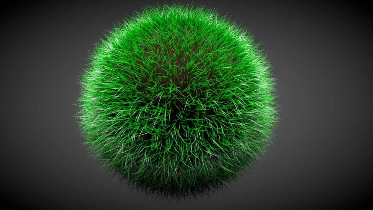 Мохнатый шарик