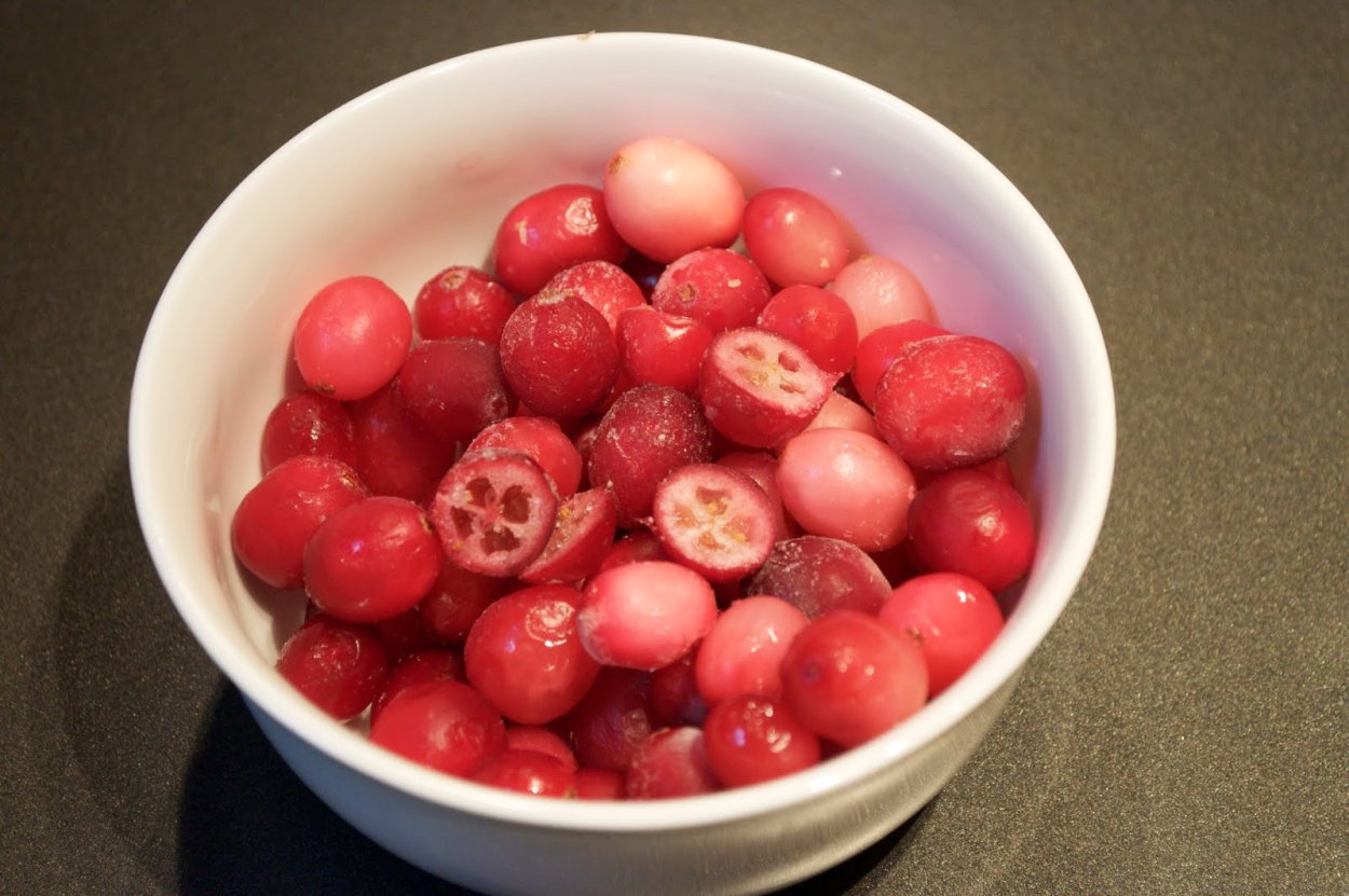 Самая сладкая клюква бывает