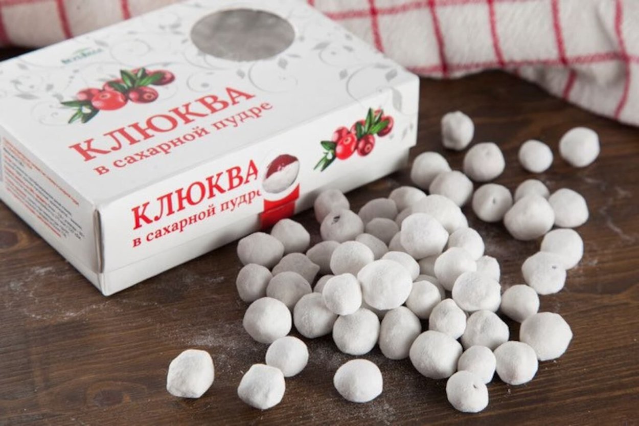 Шармэль клюква в сахаре