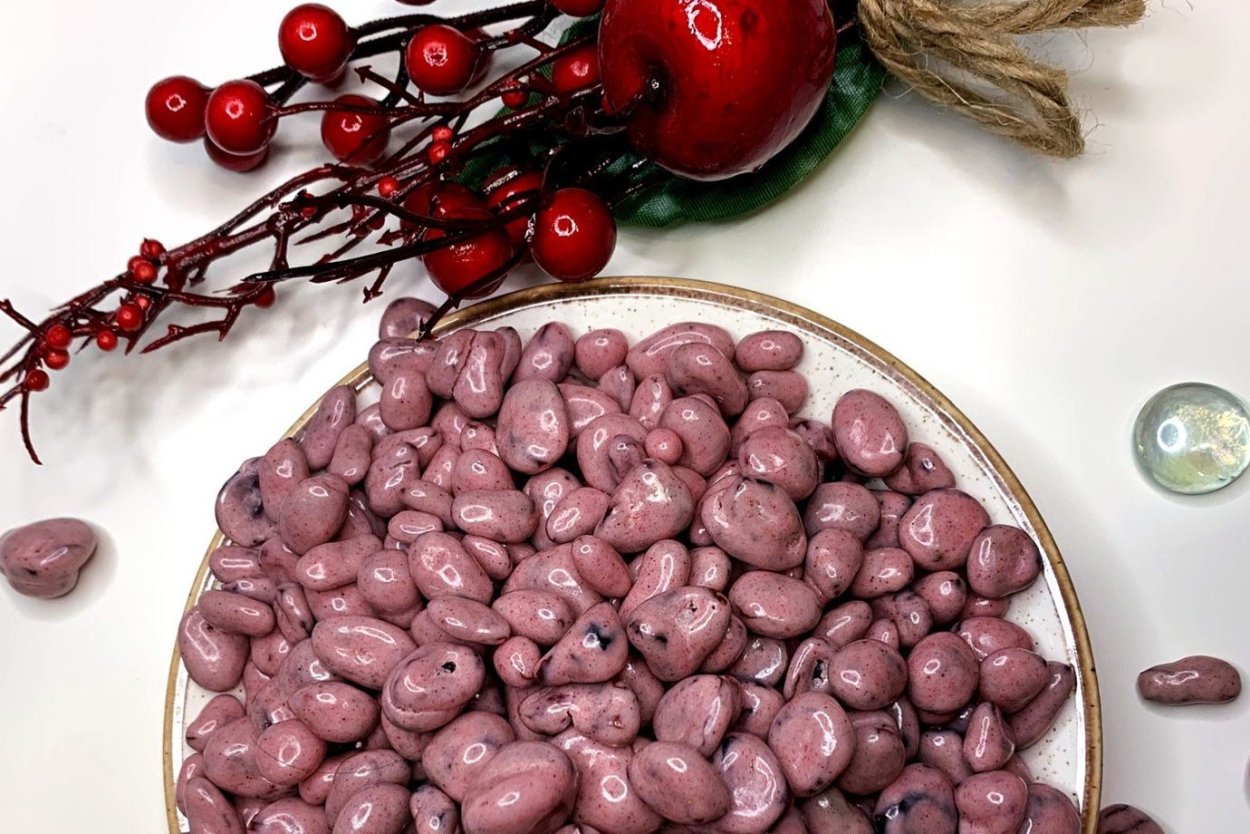 Клюква в йогурте