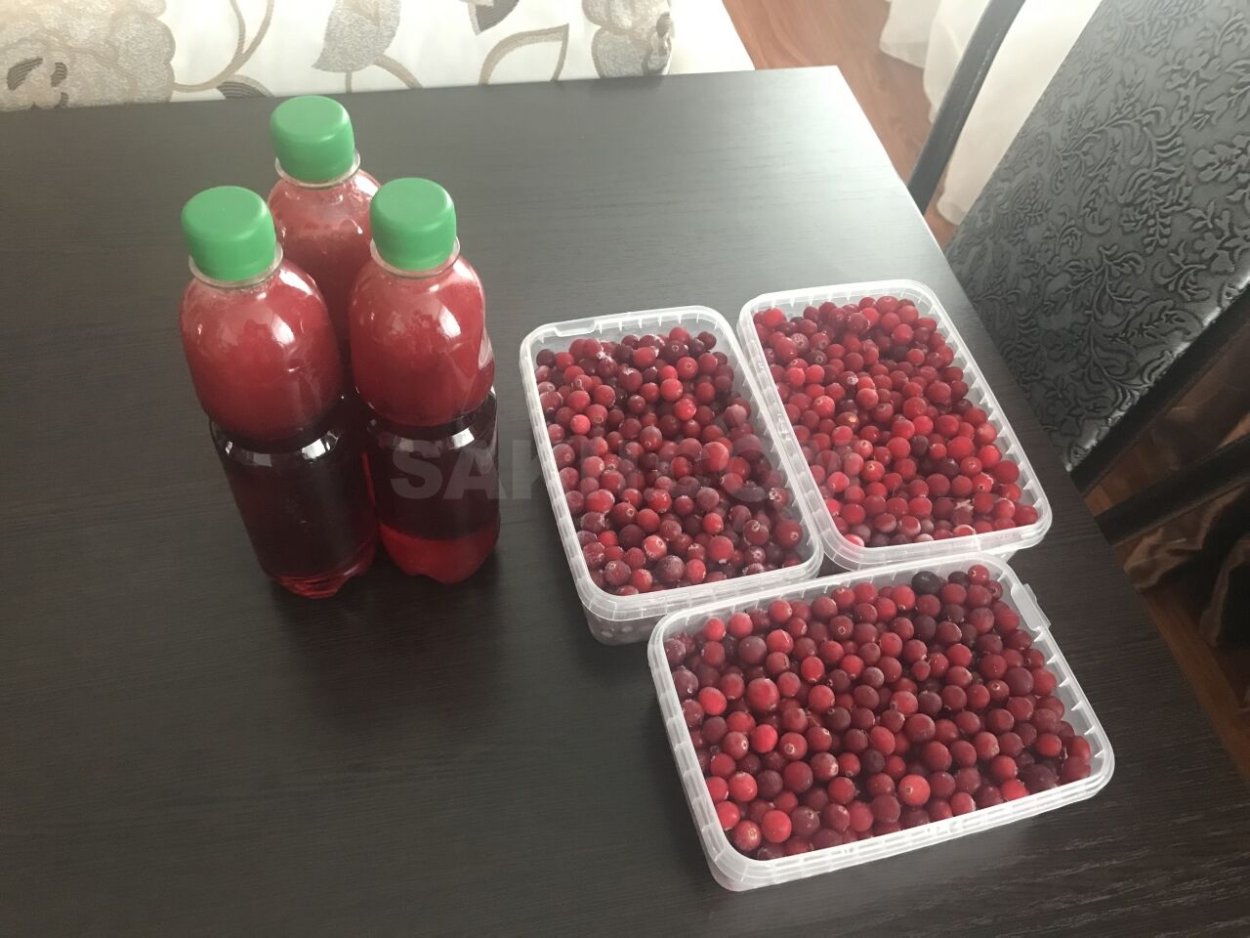 Клюква сироп Сахалинский