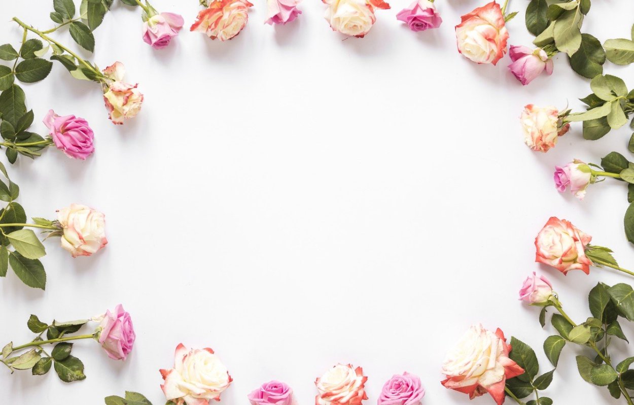 Цветочная рамка