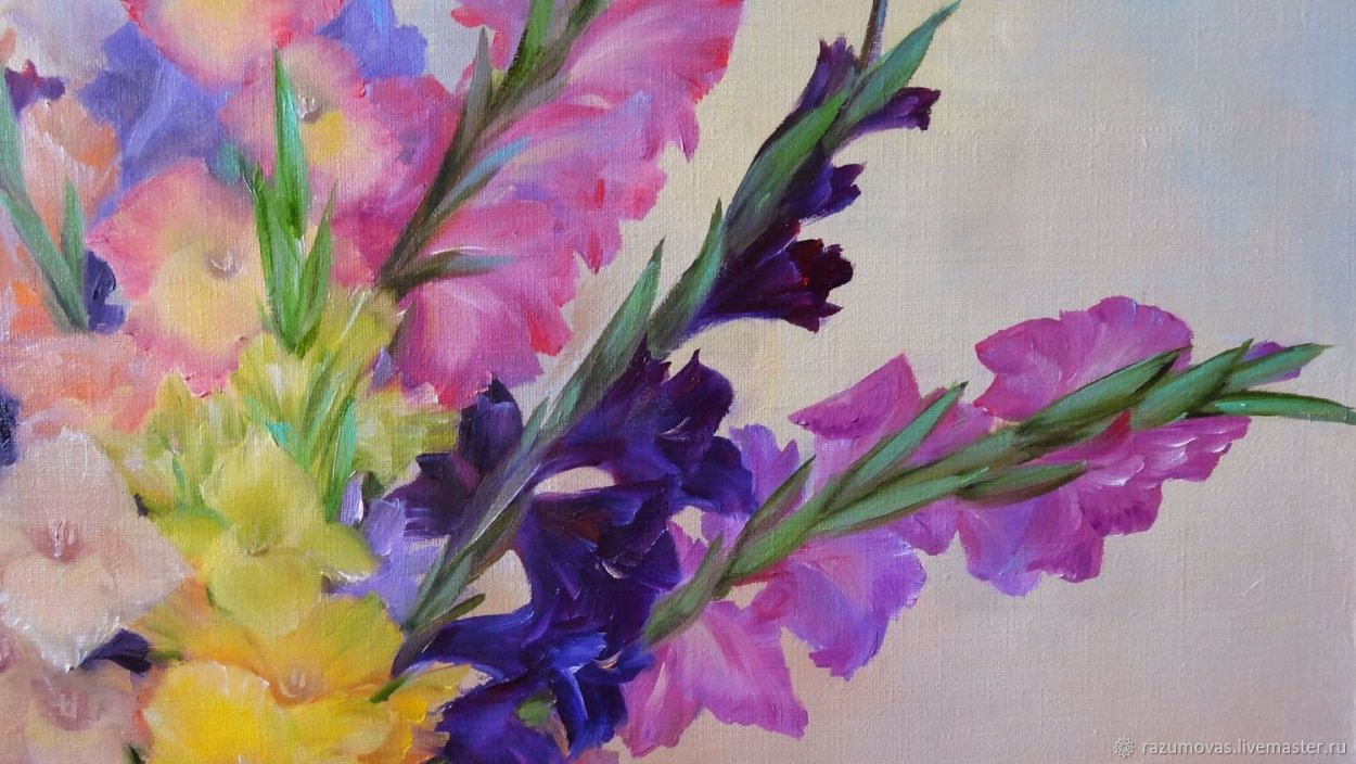 Сергей Андрияка гладиолусы