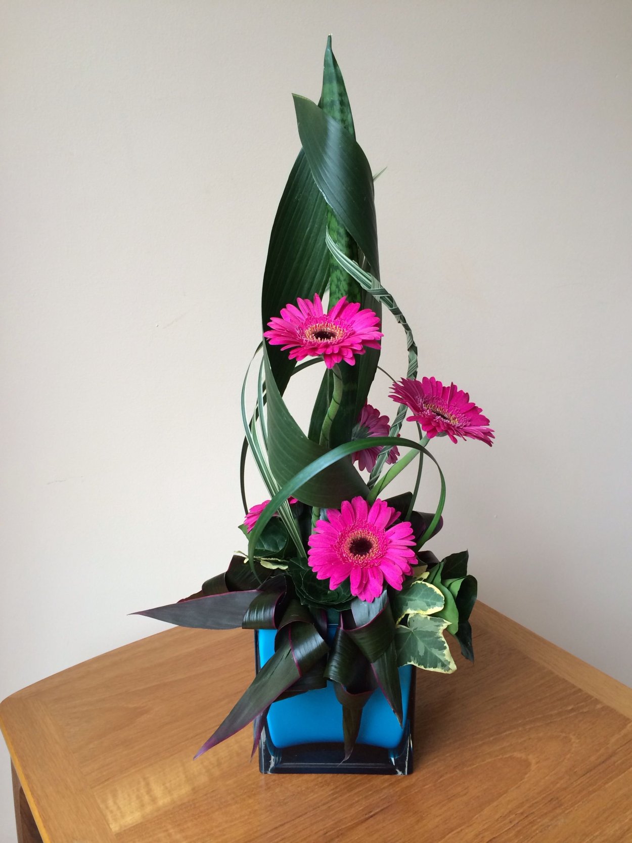 Вертикальный букет