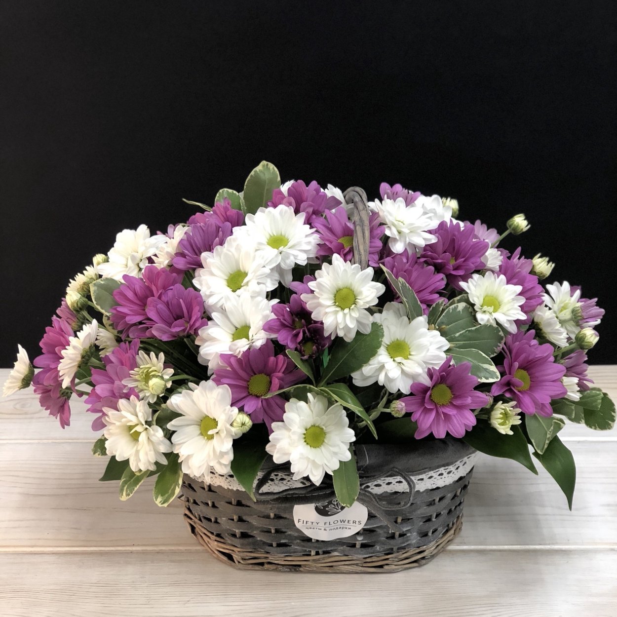 Хризантемы в оазисе