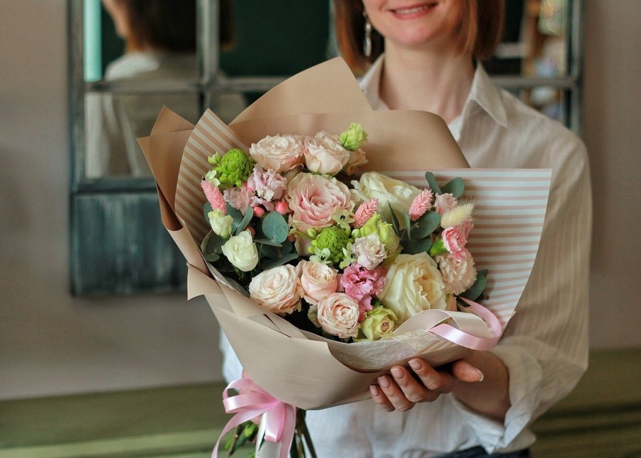 Букеты от флористов