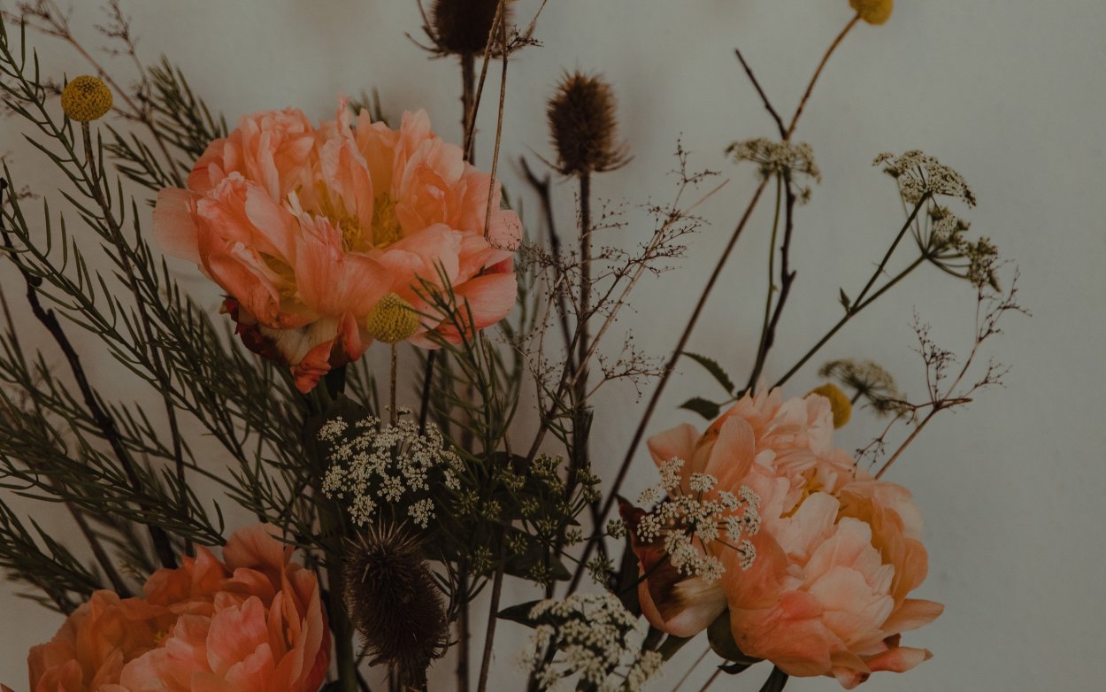 Композиция из цветов Эстетика