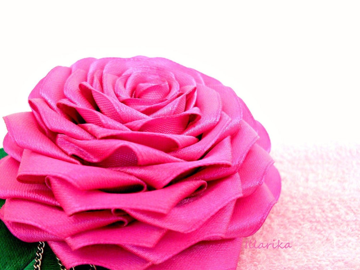 Розы и фуксии