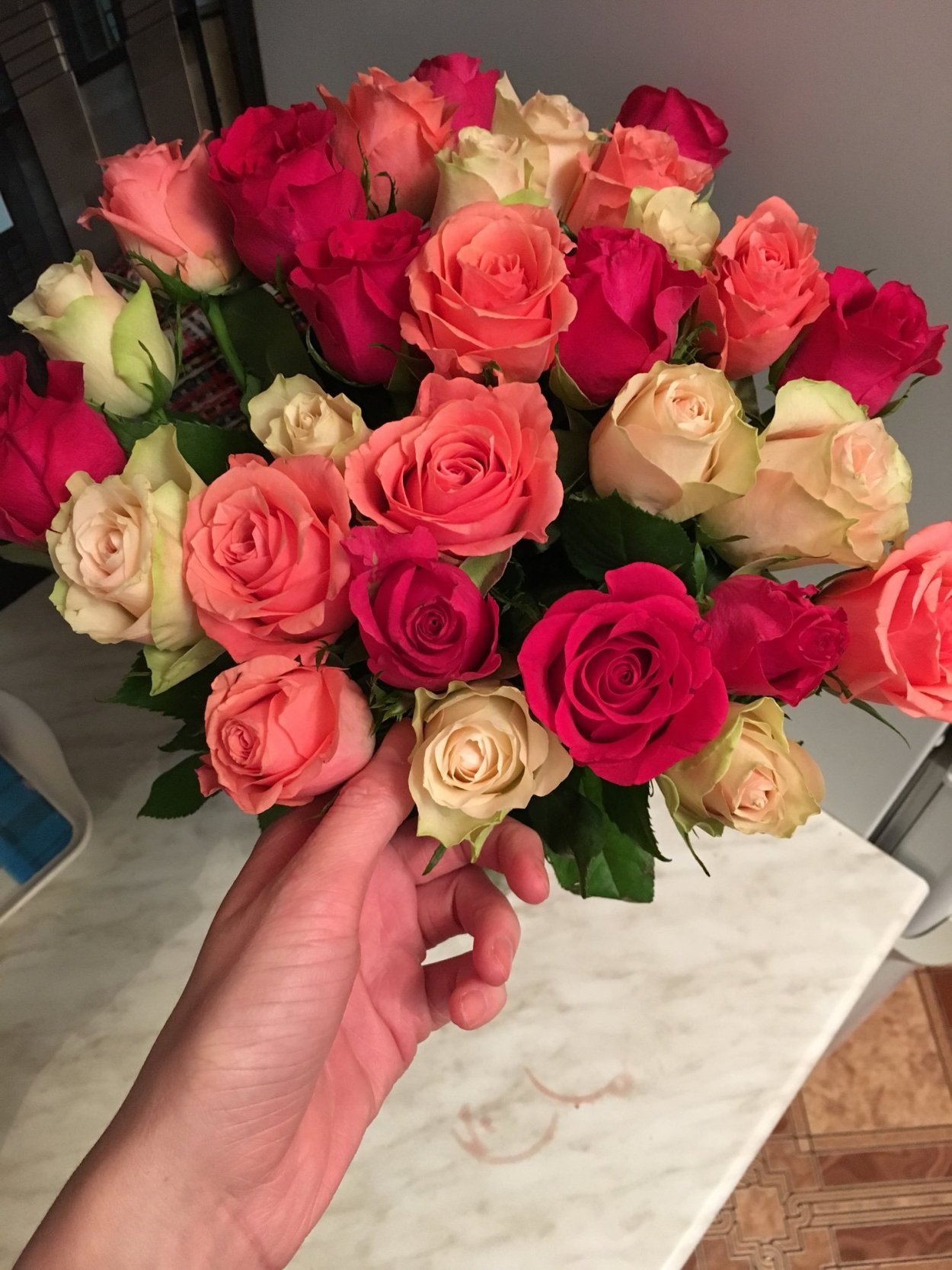 Красивый букет цветов для женщины