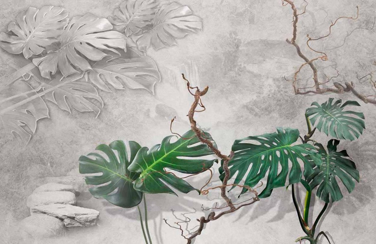 Фреска монстера