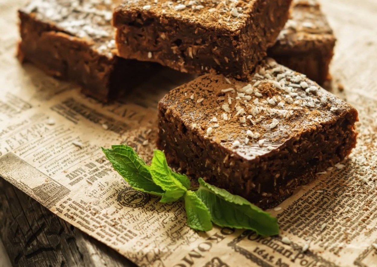 Постный Брауни