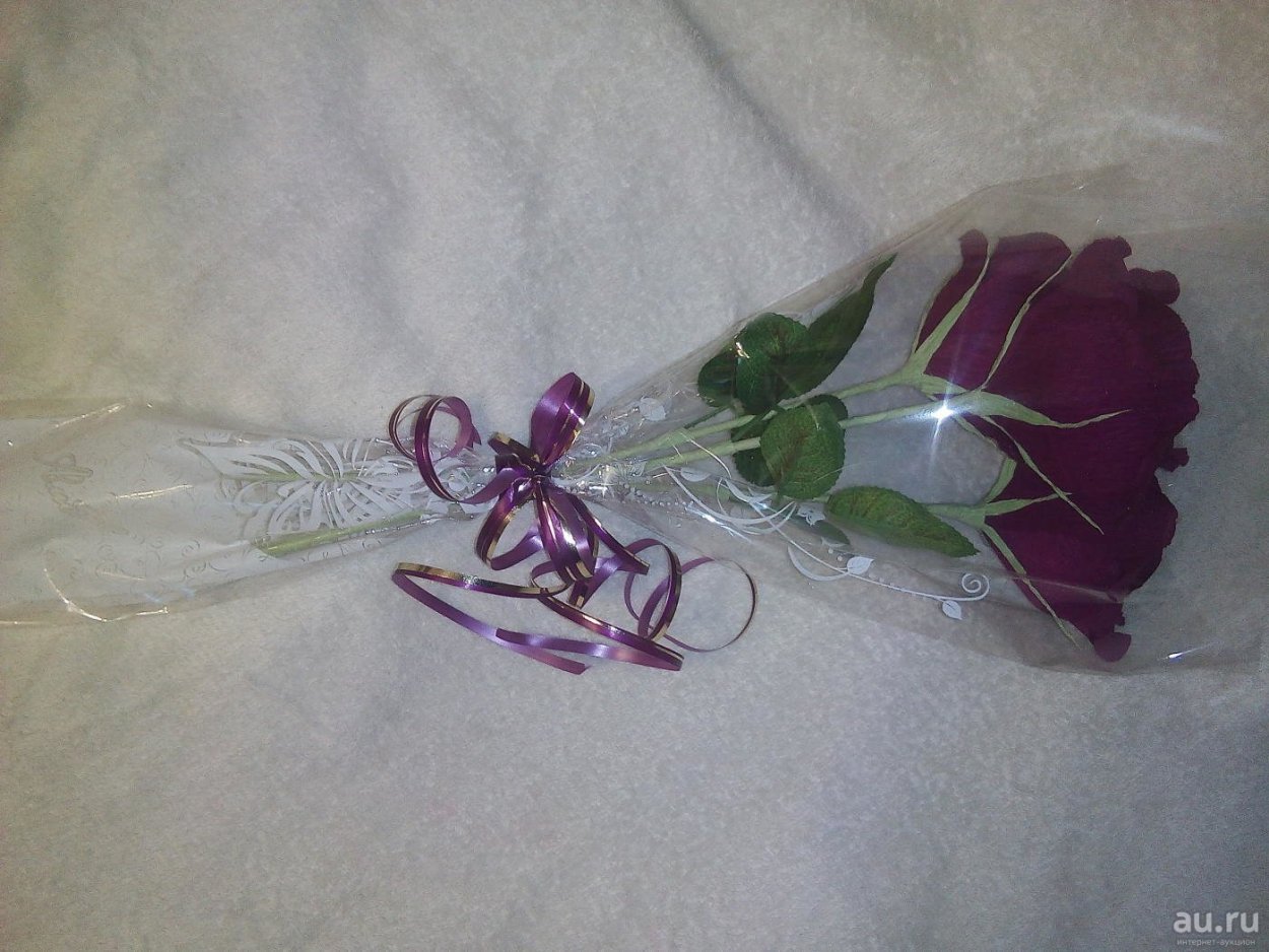 Букет в целлофане